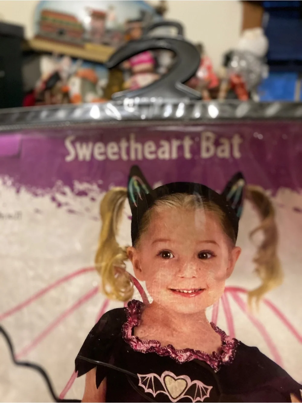Vintage Fun World Sweetheart bat toddler costume